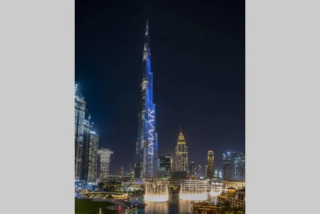 شقة First Class 3Br With Full Burj Khalifa View دبي